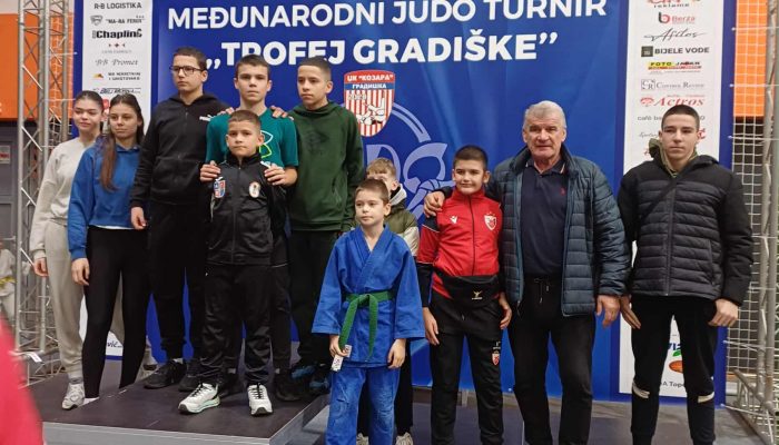 Nina Mićić predvodila uspjeh džudo kluba Soko na velikom turniru u Gradišci