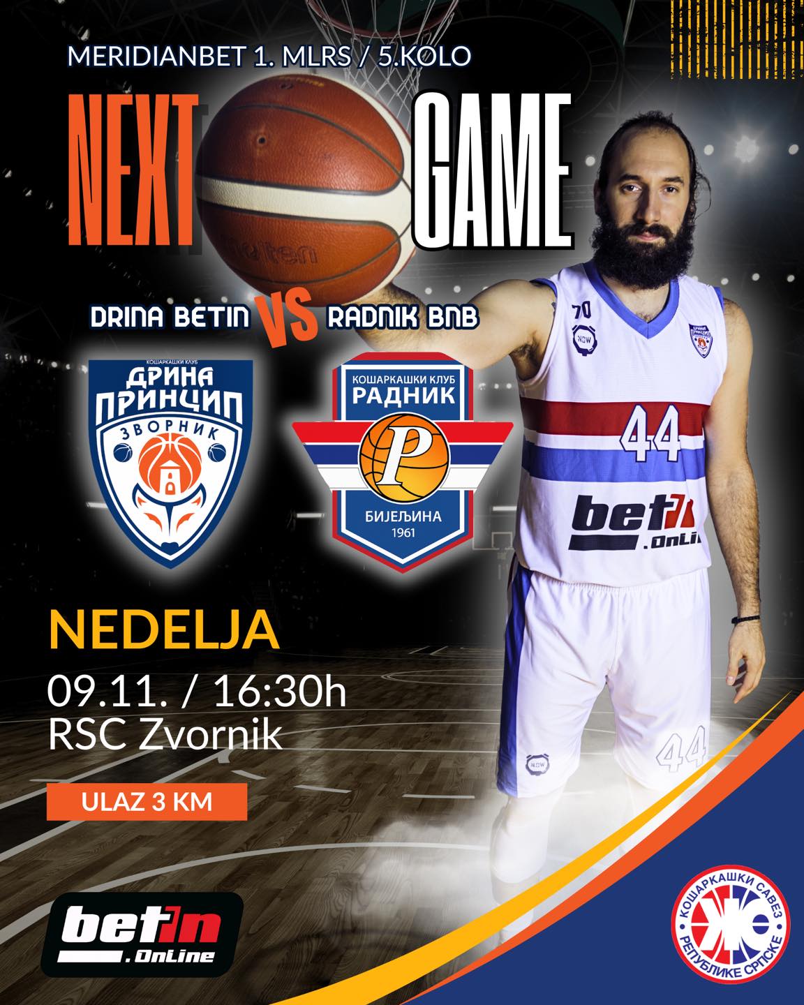 Ovog vikenda svoje nastupe će imati košarkaši i rukometaši Drine.