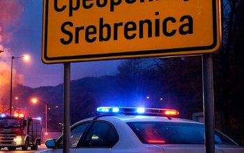 Požar zahvatio zgradu u Srebrenici, vatrogasci stigli na vrijeme i spriječili širenje