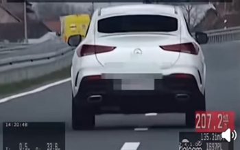 Divlja vožnja na putu Loznica–Šabac: 65-godišnjak iz BiH vozio duplo brže od dozvoljenog