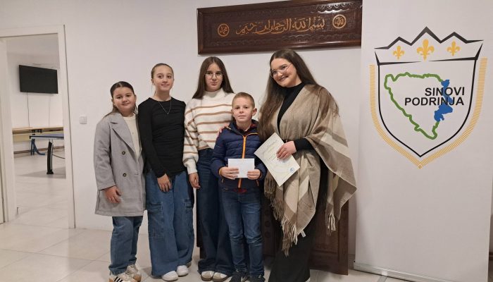 Mekteb Kraljevići pobjednik konkursa “Sinova Podrinja” na temu “Obilježavanje Dana državnosti” (VIDEO)