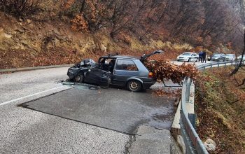 Prilikom povratka iz nabavke badnjaka sudario se s kamionom (FOTO)