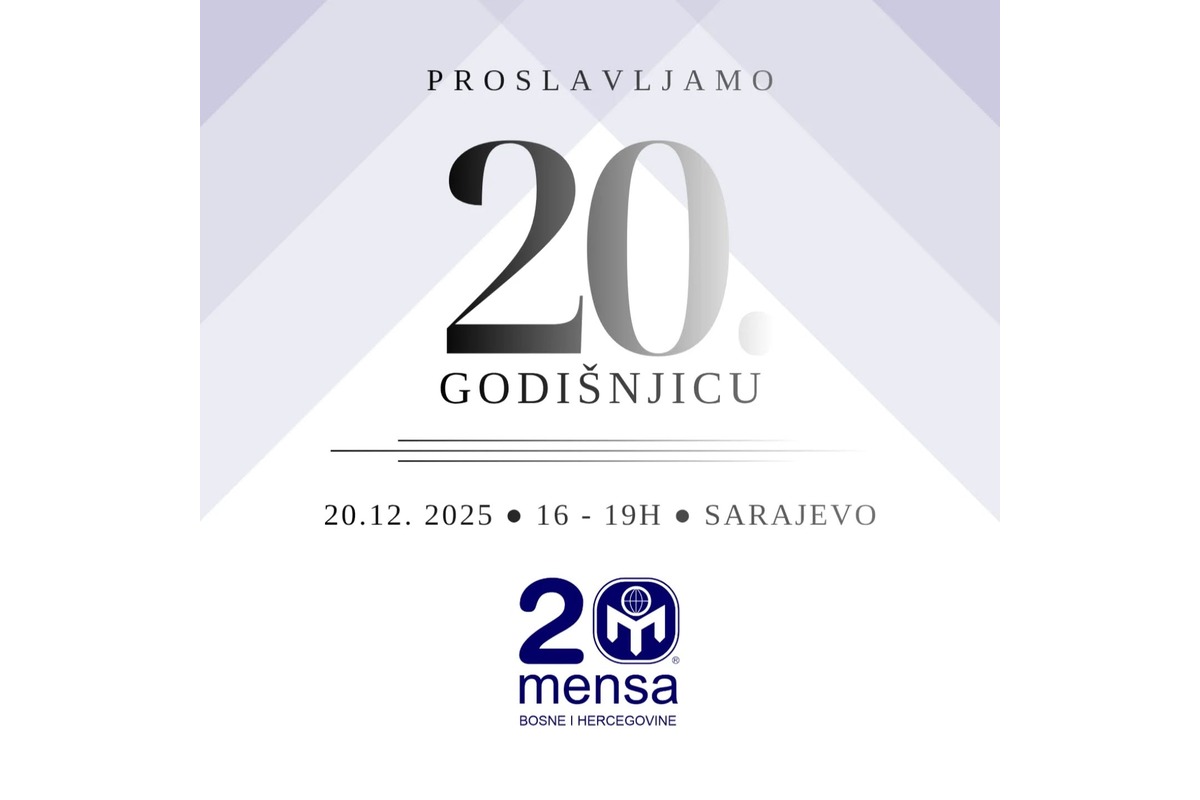 Mensa Bosne i Hercegovine obilježava 20 godina postojanja