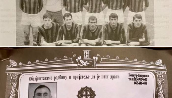 Preminuo bivši fudbaler FK „Drina“ Zvornik Dragomir Vasković (1940–2025): Sahranjen na groblju u Karakaju