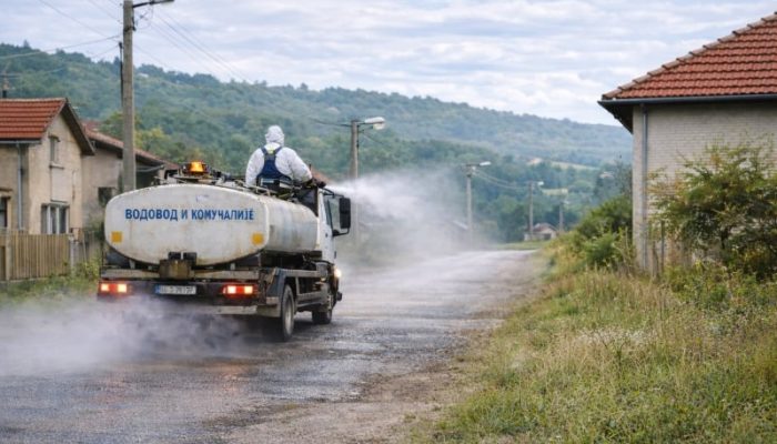 Večeras dezinfekcija u zvorničkim naseljima Čelopek i Tršić