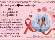 Od danas i narednih 10 dana besplatno testiranje na HIV i hepatitis u zvorničkoj bolnici