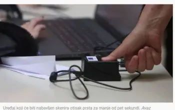 Kako radi sistem koji nabavlja CIK: U slučaju da uređaj ne može potvrditi identitet glasaču se neće izdati listić!?