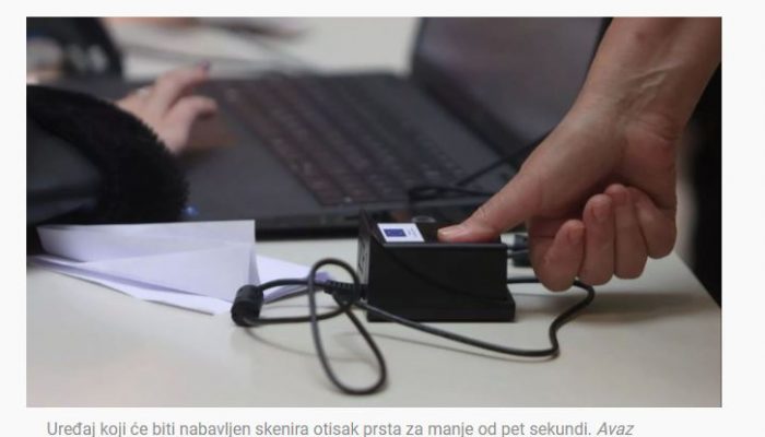 Kako radi sistem koji nabavlja CIK: U slučaju da uređaj ne može potvrditi identitet glasaču se neće izdati listić!?