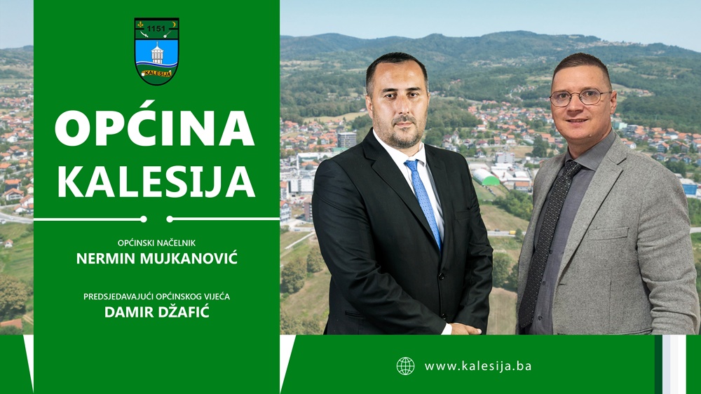 Božićna čestitka načelnika i predsjedavajućeg Općinskog vijeća Kalesija