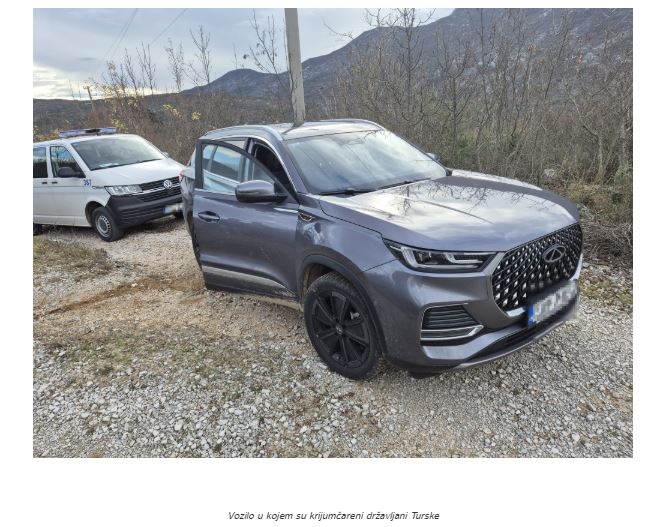 Ukrajinac krijumčario državljane Turske preko državne granice BiH (FOTO)