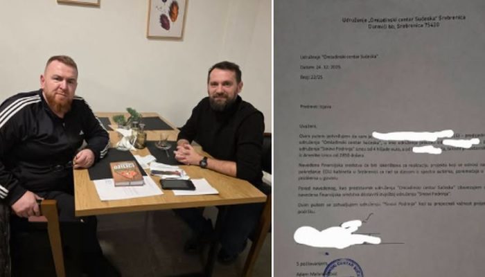 Donacija i podrška Sinova Podrinja za pokretanje EDU kabineta „Zagrljaj“ u Srebrenici