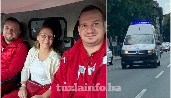 Beba požurila na svijet: Obavljen još jedan porod u sanitetskom vozilu, ovom prilikom na putu prema UKC Tuzla