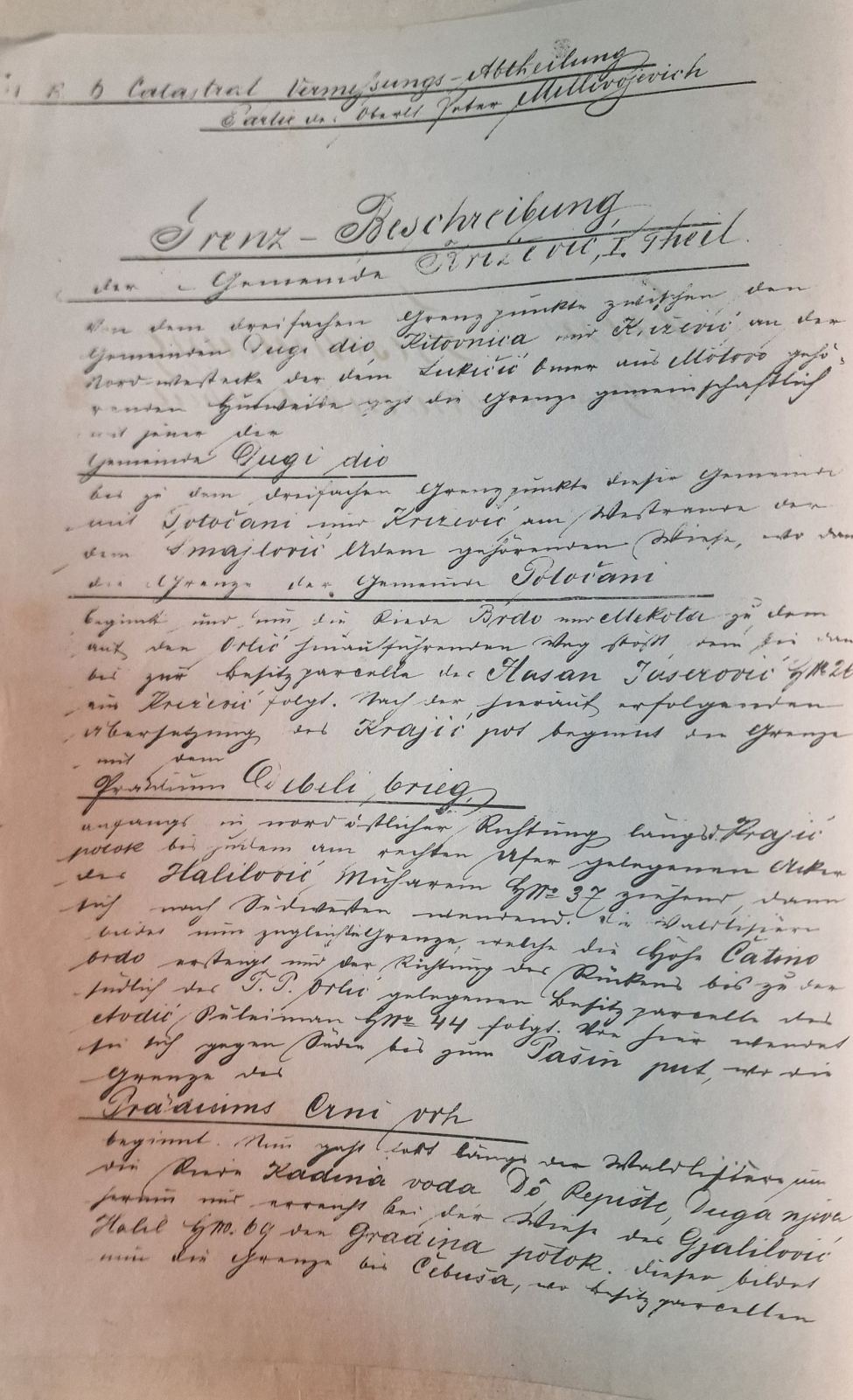 Pokrenut projekat izrade knjige Križevići 1533 /2026 o zvorničkom naselju sa najdužim kontinuitetom aktivnog života na području Zvornika