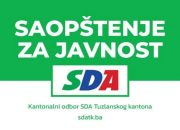 SDA Tuzlanskog kantona: Saopštenje za javnost o sudskim postupcima protiv Denijala Tulumovića i Šefika Husića