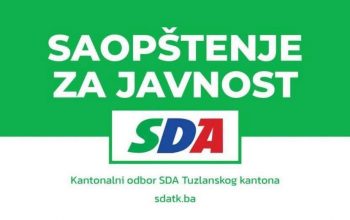 SDA Tuzlanskog kantona: Saopštenje za javnost o sudskim postupcima protiv Denijala Tulumovića i Šefika Husića