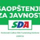 SDA Tuzlanskog kantona: Saopštenje za javnost o sudskim postupcima protiv Denijala Tulumovića i Šefika Husića