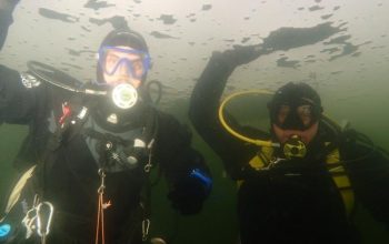 Hrabri ronioci pod ledom na jezeru Bistarac: Pogledajte avanturu za pamćenje (FOTO+VIDEO)