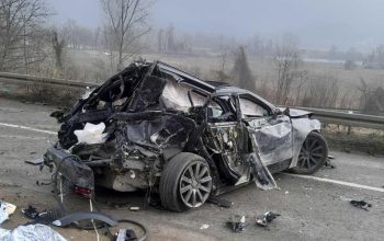 Teška saobraćajna nezgoda u Brasini kod Loznice (FOTO)