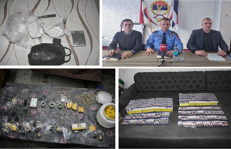 Vanredni pres: U velikoj akciji zvorničke policije u Karakaju pronađen eksploziv, detonatori i 430 grama kokaina (FOTO)