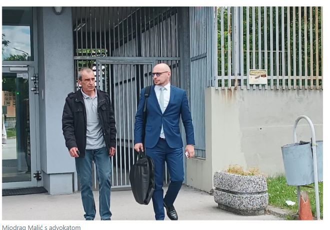 Podigao transparent s Mladićem i Karadžićem: Miodragu Maliću tri godine zatvora zbog veličanja ratnih zločinaca