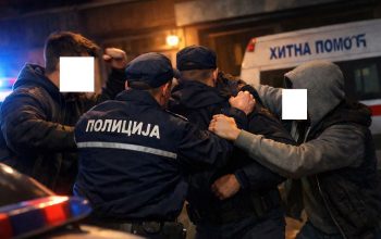 Maloljetnici napali službenike Policijske uprave Zvornik