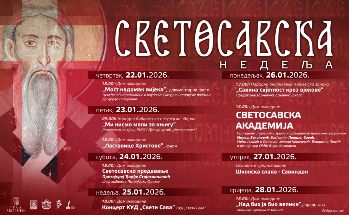 Uskoro u Zvorniku počinje 33. “Svetosavska nedelja”