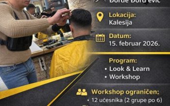 Uskoro frizerska edukacija u Kalesiji: Čuveni Đorđe Đorđević stiže 15. februara