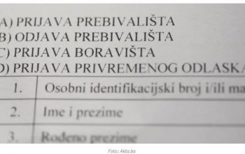 Promjena prebivališta: Šta vam treba i koliko ćete platiti