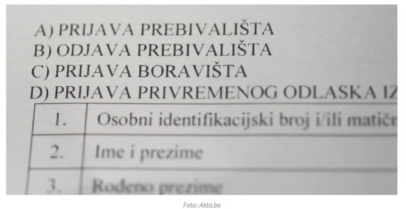 Promjena prebivališta: Šta vam treba i koliko ćete platiti