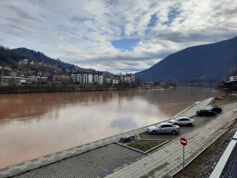 Gradska uprava Zvornik: U blagom porastu vodostaj rijeke Drine