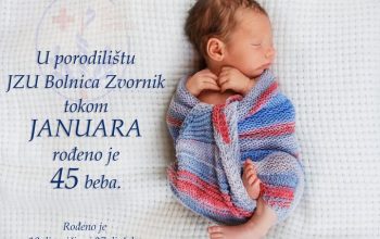 Januar u znaku radosti: 45 beba rođeno u našoj bolnici