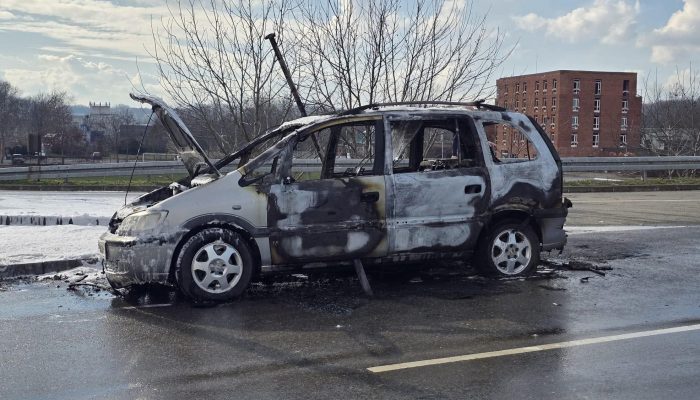 Požar na graničnom prelazu u Loznici