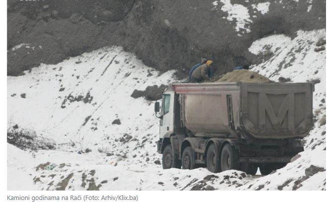 Zaustavljena nelegalna iskopavanja na deponiji kod Zenice, godišnje su se izvozili milioni KM?