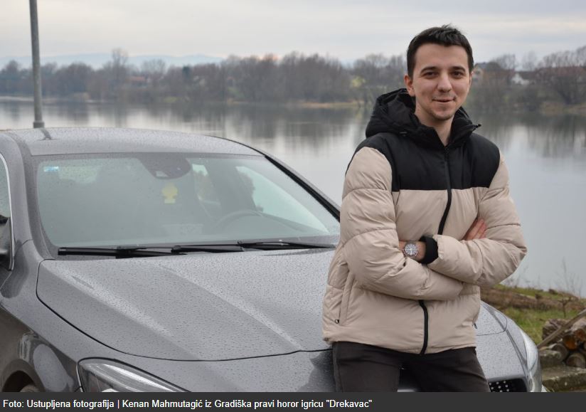 Kenan Mahmutagić iz Gradiške pravi horor igricu "Drekavac"