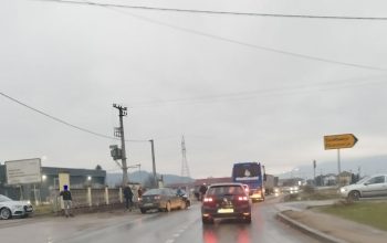 Saobraćajna nezgoda na magistralnom putu Zvornik-Bijeljina jutros usporila saobraćaj (FOTO)