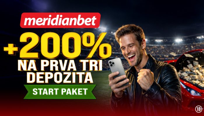 Meridian poklanja 200% bonusa: Tvoja prednost od prvog koraka!