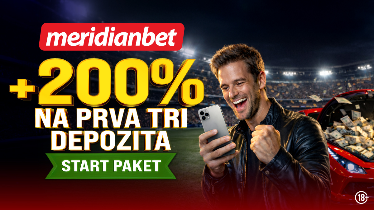 Meridian poklanja 200% bonusa: Tvoja prednost od prvog koraka!
