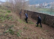 Zvornički planinari uljepšali ulaz u grad: Uređena gradska kapija za ljepši doček proljeća