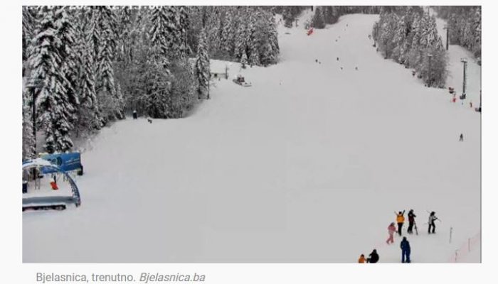 Snijeg na Bjelašnici dosegao 239 centimetara