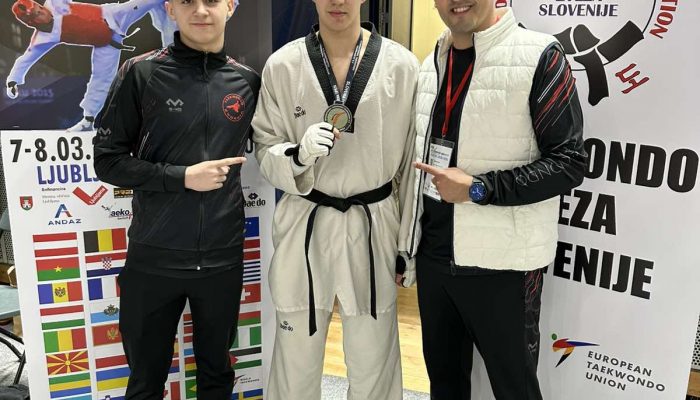 Sjajan nastup TKD Zvornik na jednom od najvećih evropskih turnira: Đorđe Živković izborio finale Slovenia Opena