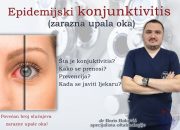 UPOZORENJE: Povećan broj slučajeva zarazne upale oka – konjunktivitisa