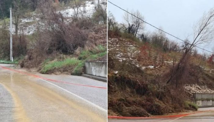 Pokrenuto klizište na putu Sapna –Teočak: Saobraćaj otežan, vozači na oprezu (FOTO)