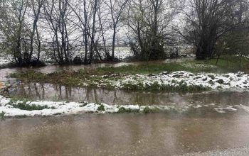 Poplave u Tabancima: Tabanačka rijeka izašla iz korita, saobraćaj otežan