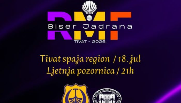 Otvoren konkurs za treći RMF „Biser Jadrana“ u Tivtu – poziv autorima i izvođačima iz Zvornika i BiH