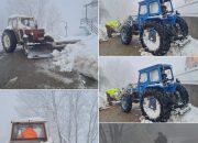 Snagovo pod snijegom: Vanredno stanje zbog neprohodnih puteva, mještani i mehanizacija na terenu (FOTO)