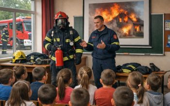 Najavljena edukativna predavanja vatrogasaca za osnovce o zaštiti od požara u Zvorniku