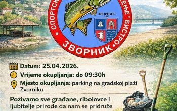 Velika akcija čišćenja gradske plaže u Zvorniku 25. aprila
