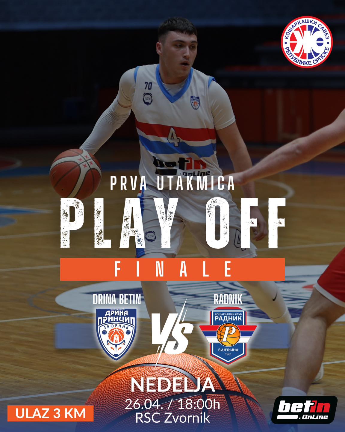 Finalna borba za titulu: Drina BetIN ove nedjelje kreće po istorijski iskorak