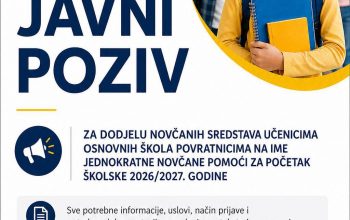 Objavljen javni poziv: Do 200 KM pomoći za osnovce povratnike u BiH