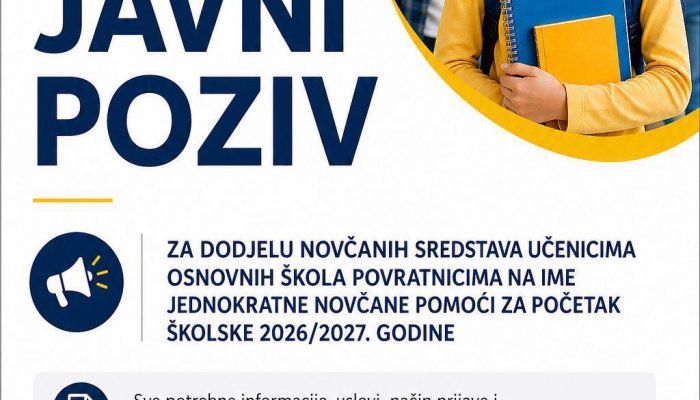 Objavljen javni poziv: Do 200 KM pomoći za osnovce povratnike u BiH